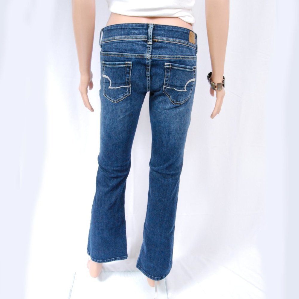 American Eagle - Indigo Denim Original Boot Jeans - Picture 5 of 13
